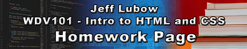 homework page banner